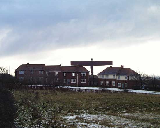 The houses are almost 1km from the Angel