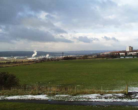 Who said the nort east was industrial and bleak?