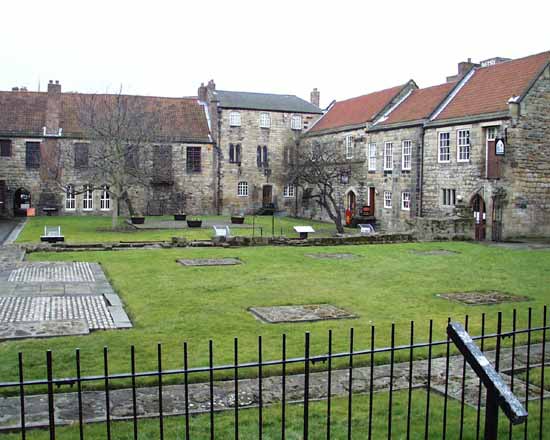 The church layout is preserved