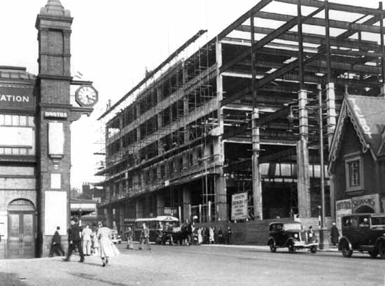 Talbot Road Bus Station 1938