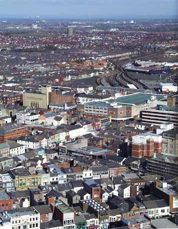 North east from the Tower