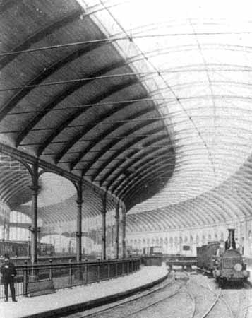 Central Station in 1860