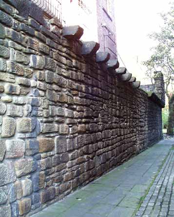 Town wall at Darn Crook