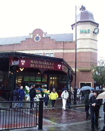 Haymarket Bus Station south entrance