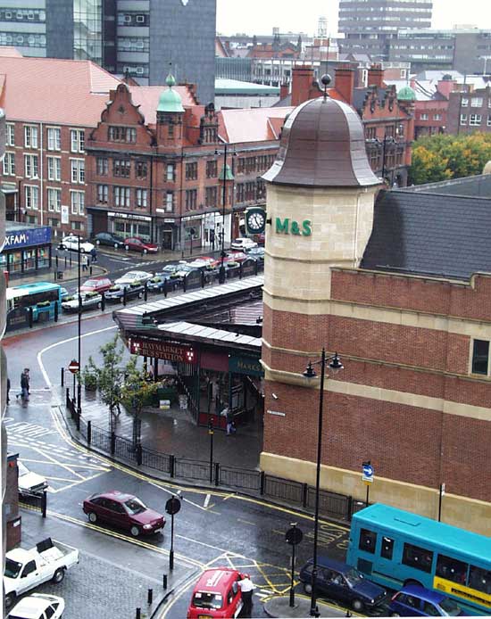Haymarket Bus Station and Percy Street