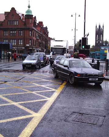 Percy Street looking north