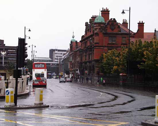 Percy Street looking south