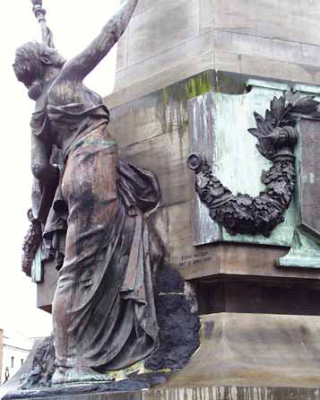 South Africa Memorial detail