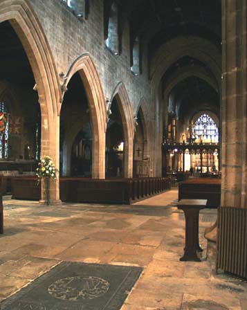 Nave from font