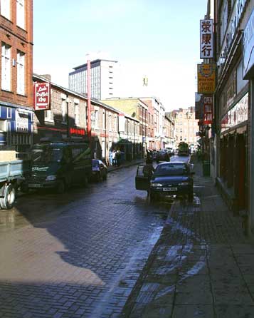 Stowell Street looking east
