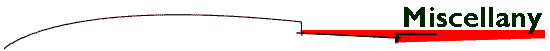 Miscellany
